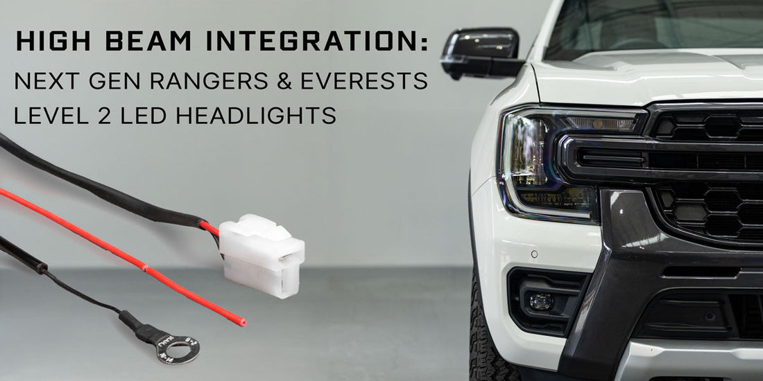 Seamless High Beam Integration - Next Gen Ranger / Everest Level 2 Headlights