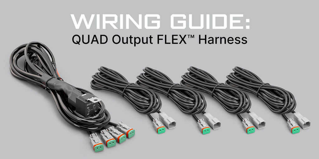 Guide to Wiring Work Lights with the Quad Output FLEX™ Harness