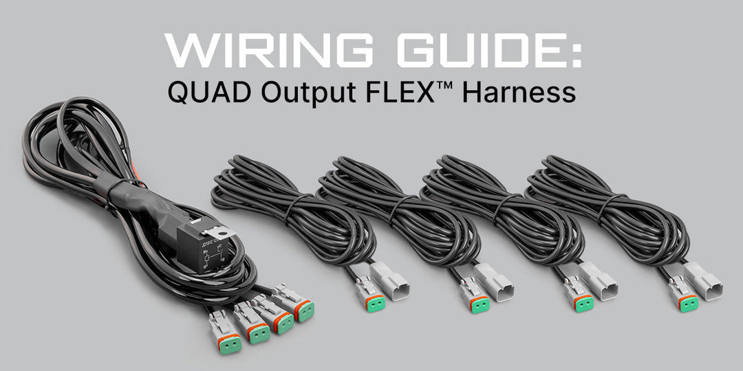 Guide to Wiring Work Lights with the Quad Output FLEX™ Harness