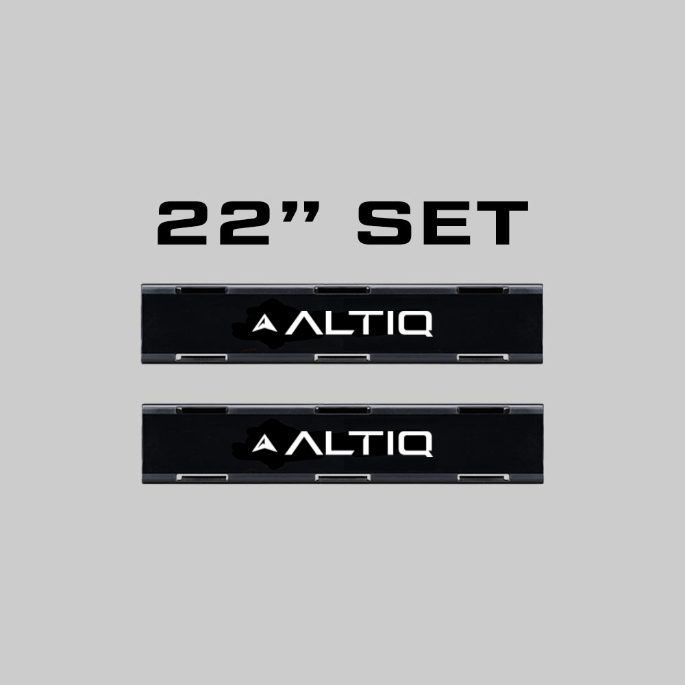 ALTIQ™ Single Row Light Bar - Blackout Covers