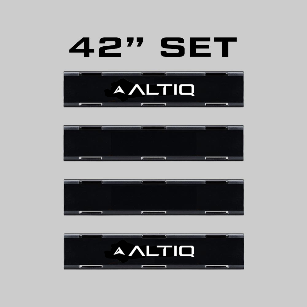 ALTIQ™ Single Row Light Bar - Blackout Covers