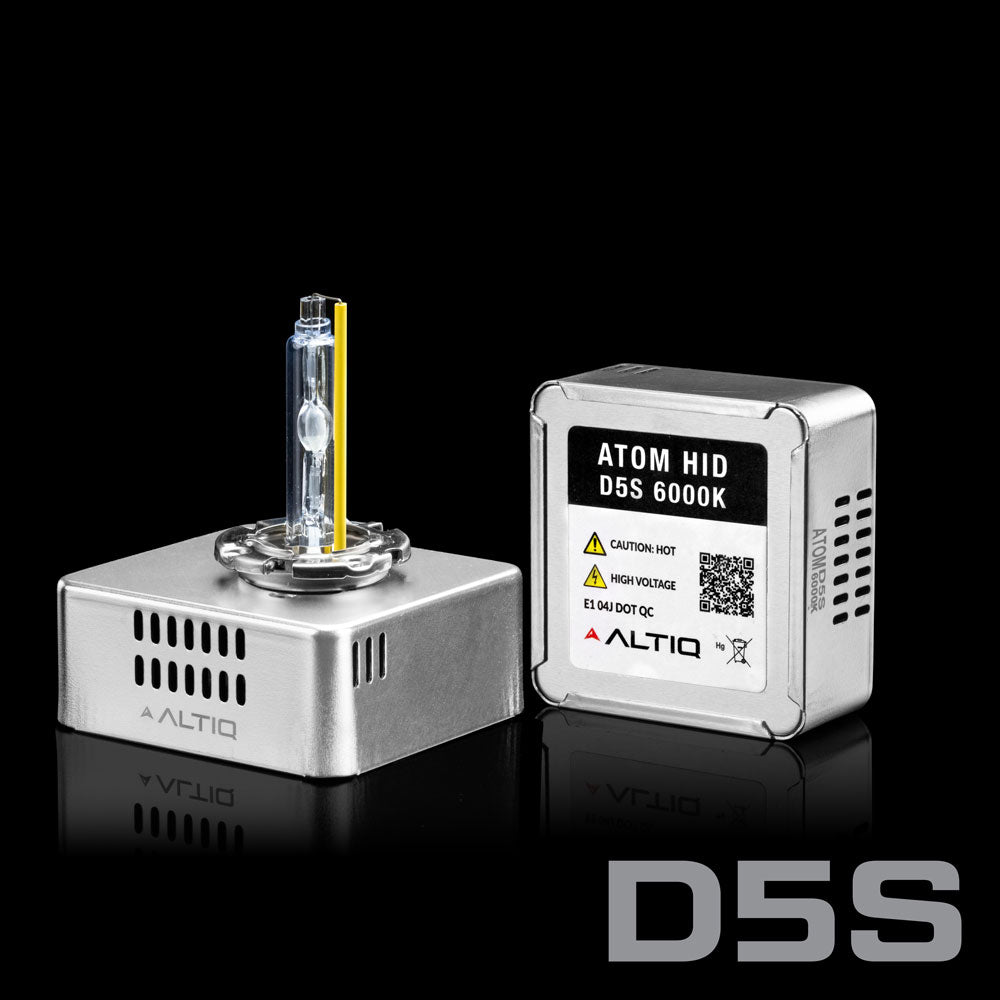 ATOM™ - D5S Xenon Headlights Globes 6000K (Pair)