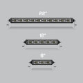 Delta Scene Flood Lightbar 8"/12"/22"