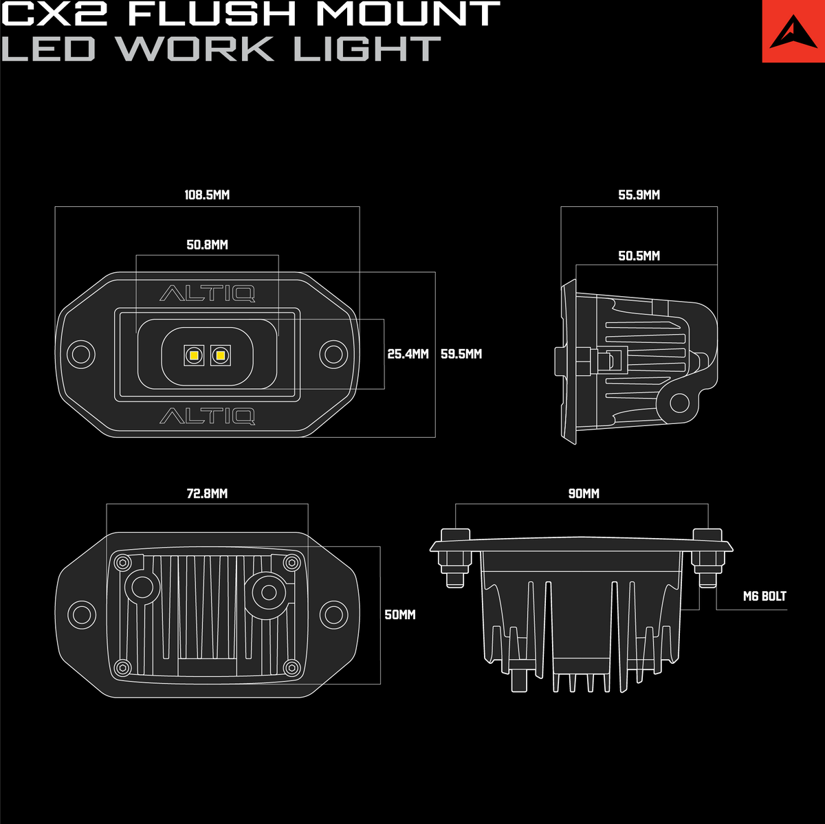 Product dimensions