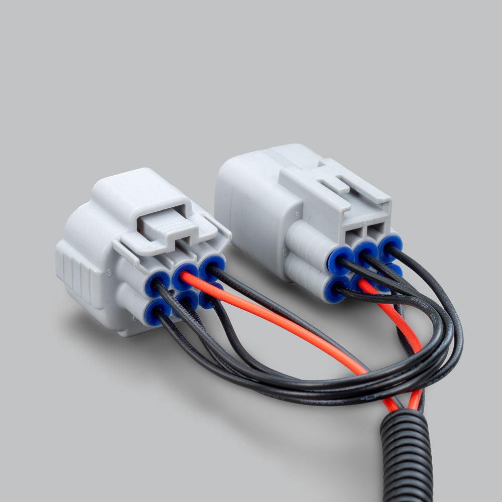 ISUZU D-MAX (PRE-AUG 2020) & MUX (PRE JULY 2021) W/ LED HEADLIGHT- HIGH BEAM PIGGY BACK ADAPTER