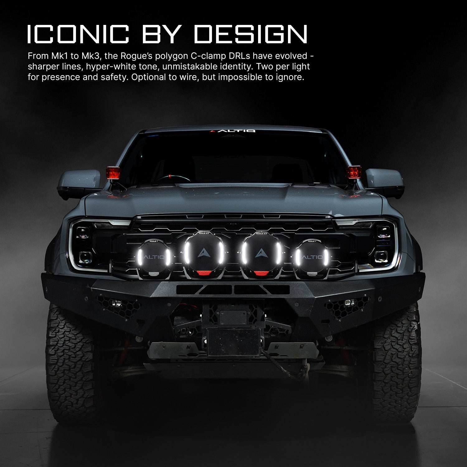ALTIQ™ Rogue 8.5" Mk3 - LED Driving Lights