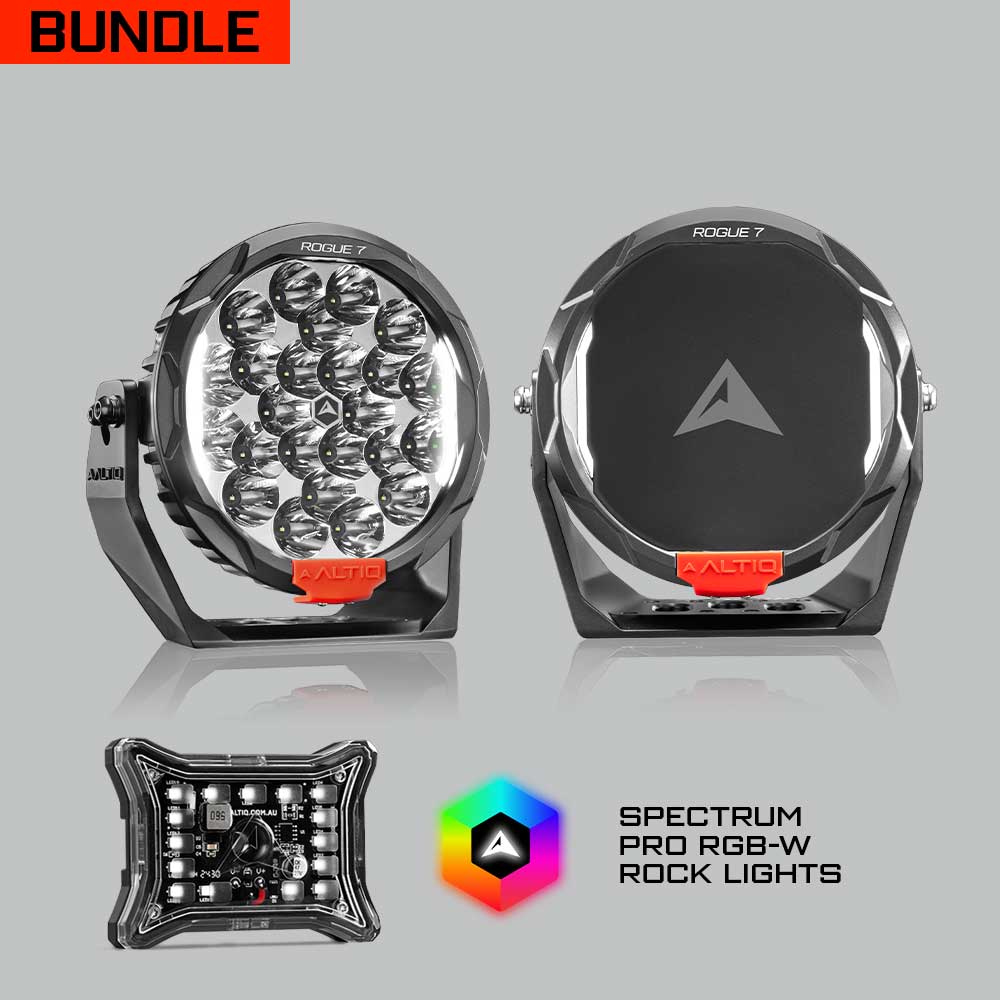 Rogue MK3 7" Pair + RGB-W Spectrum Pro Kit Bundle