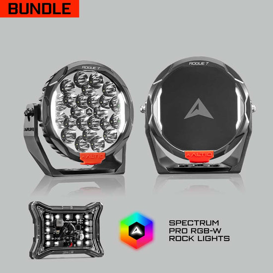 Rogue MK3 7" Pair + RGB-W Spectrum Pro Kit Bundle