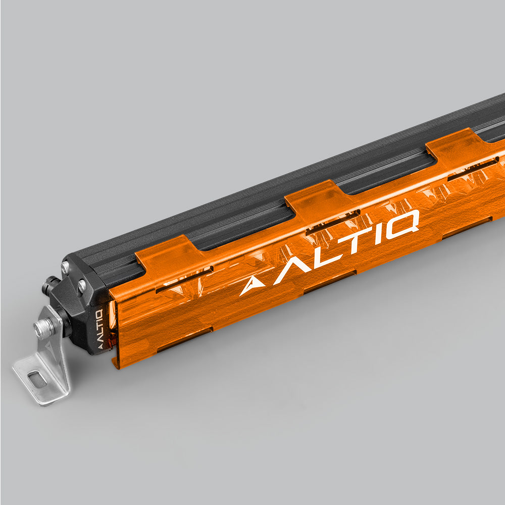Single Row Light Bar - Amber Covers