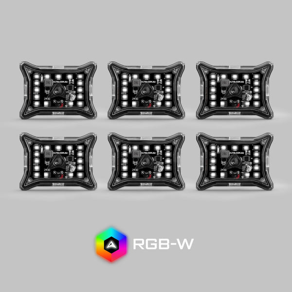 ALTIQ™ Spectrum Pro - LED RGB-W Rock Light Kit