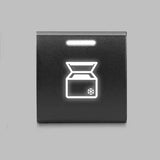 ALTIQ Square Push Switch - Suit ALTIQ Fascia Panel