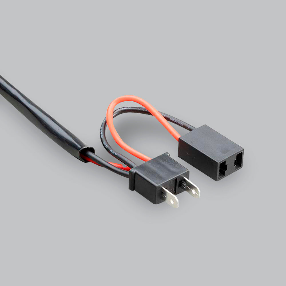 High Beam Halogen Piggy Back Adapter - H1/H3/H4/H7/H8/9005/9006/