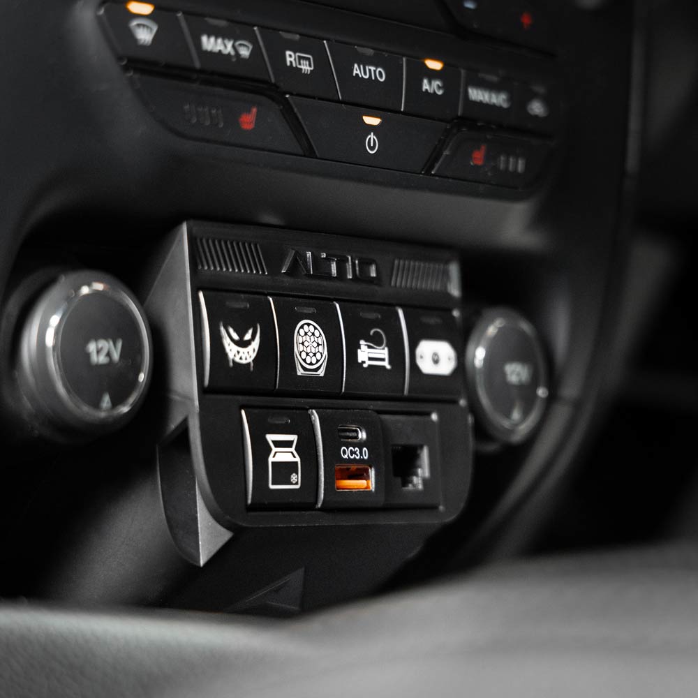 Ford Ranger Ect Button 7 SWITCH PANEL SUITS FORD RANGER PX2/3 EVEREST AND RAPTOR – ALTIQ™